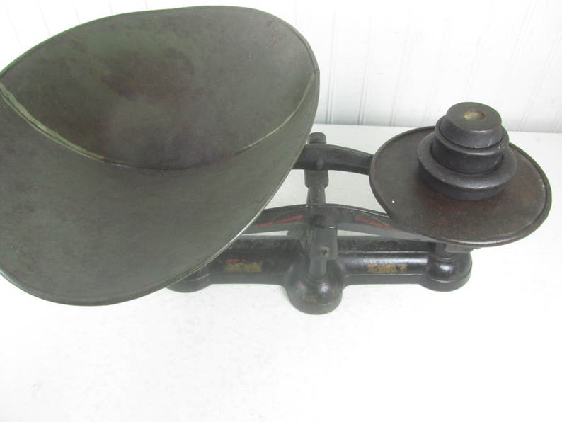 Antique scale Cast Iron Scale Standard brand scale Brass ...
