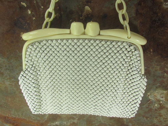 Vintage Whiting and Davis Purse, Vintage Alumesh p