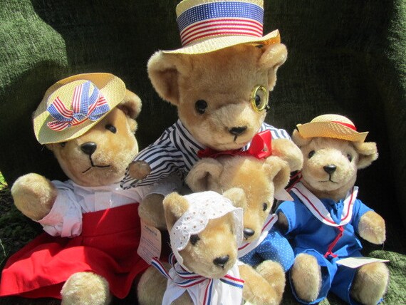 stuffed bear collection