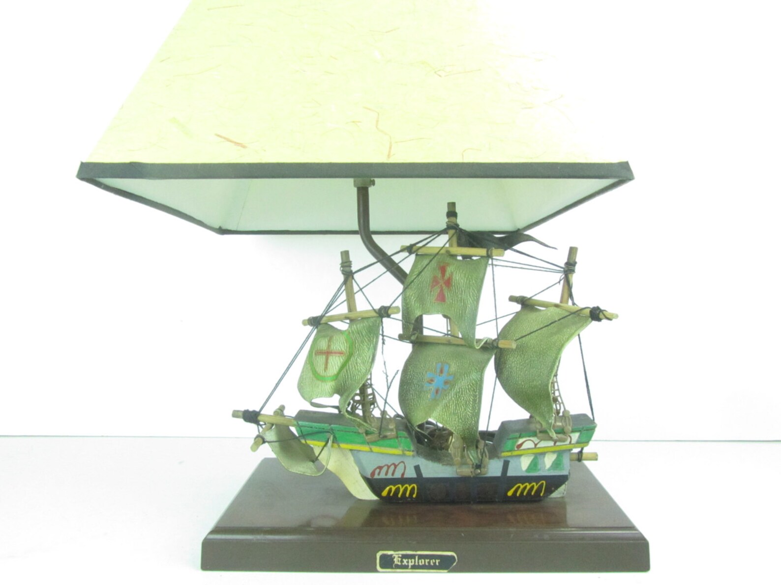 Vintage Ship Lamp pirate ship Sail Boat Lamp vintage ship Etsy