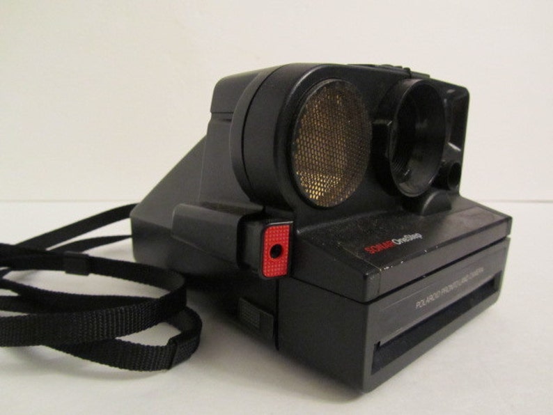 VINTAGE POLAROID SONAR Camera, Polaroid sx-70, Sonar Autofocus, Sonar One Step, Pronto Land Camera image 2