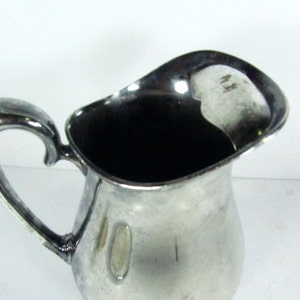 Silver water pitcher, water pitcher, jug, Henley silver, Oneida, serving, pitcher,entertaining image 2