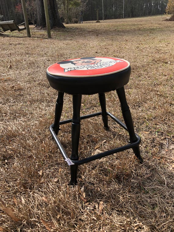 Mickey Mouse Club Stool Disney Collectible Whimsical Mickey