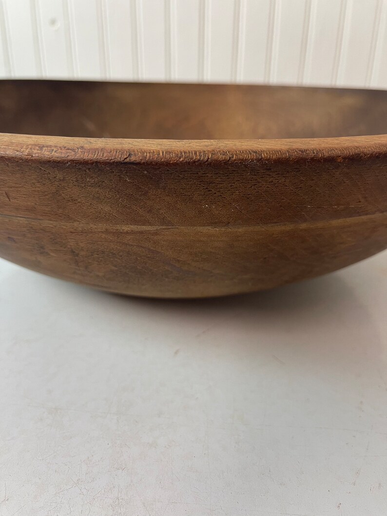 Antique Dough Bowl Wood Bowl Hand Carved Bowl Rustic Bowl - Etsy