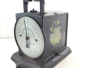 Antique Universal Family Scale, Shop Scale, Farmhouse Decor