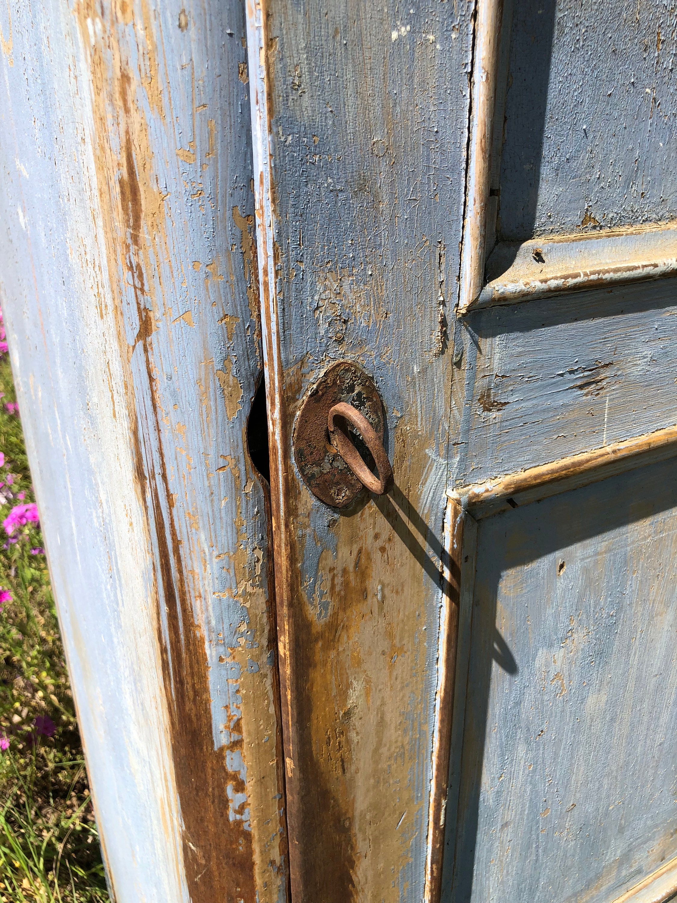 Rusty Cabnet Antique Cabinet, Rustic Wall Cabinet, Cupboard, Farmhouse Cabinet ...