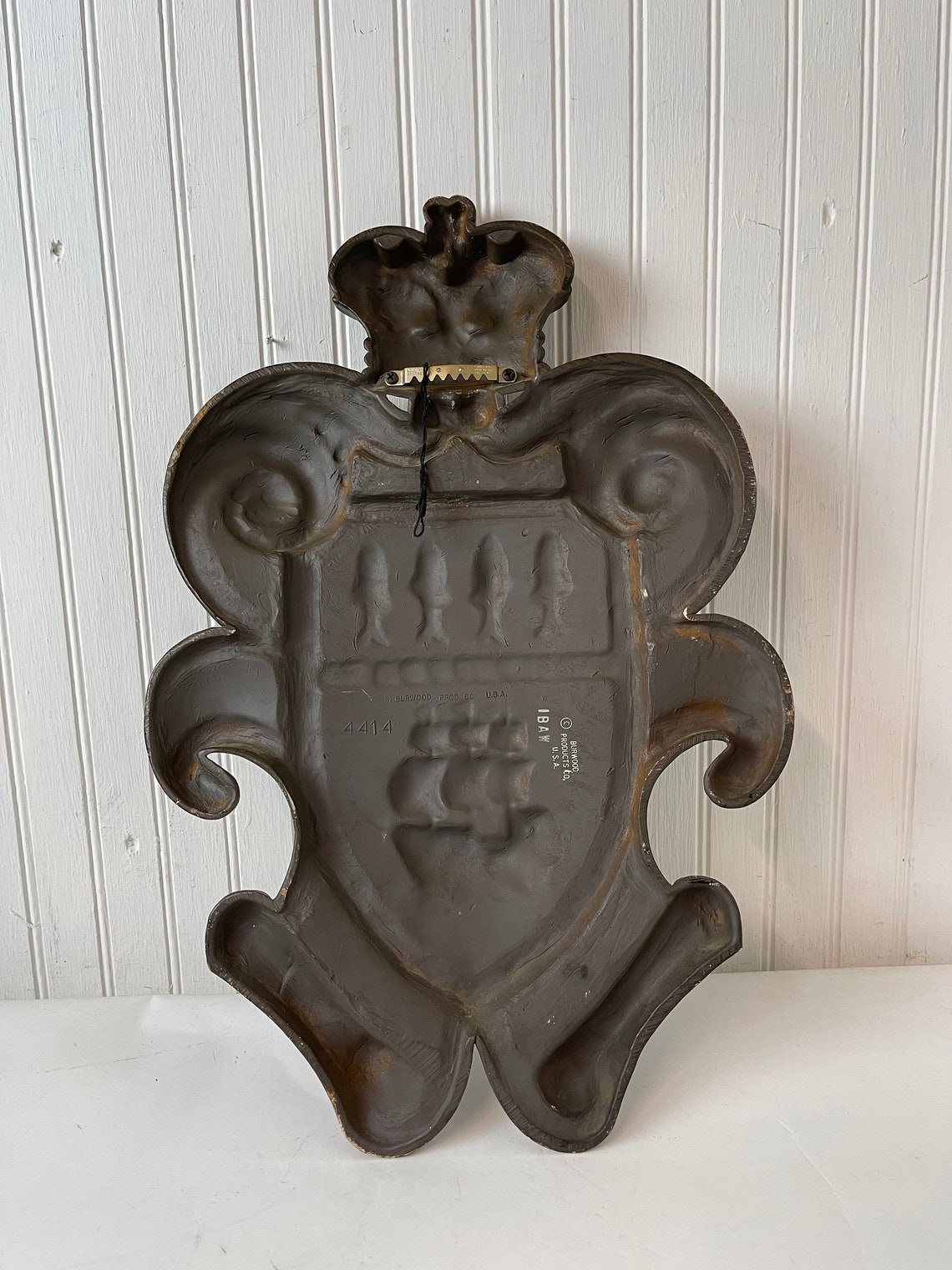 Coat of Arms Wall Hanging Man Cave Decor Sailor Fishing Etsy