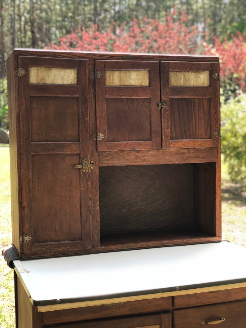 Wilson kitchen cabinets Vintage  hoosier cabinet vintage kitchen, hutch china cabinet kitchen furniture wood cabinet bakers cabinet