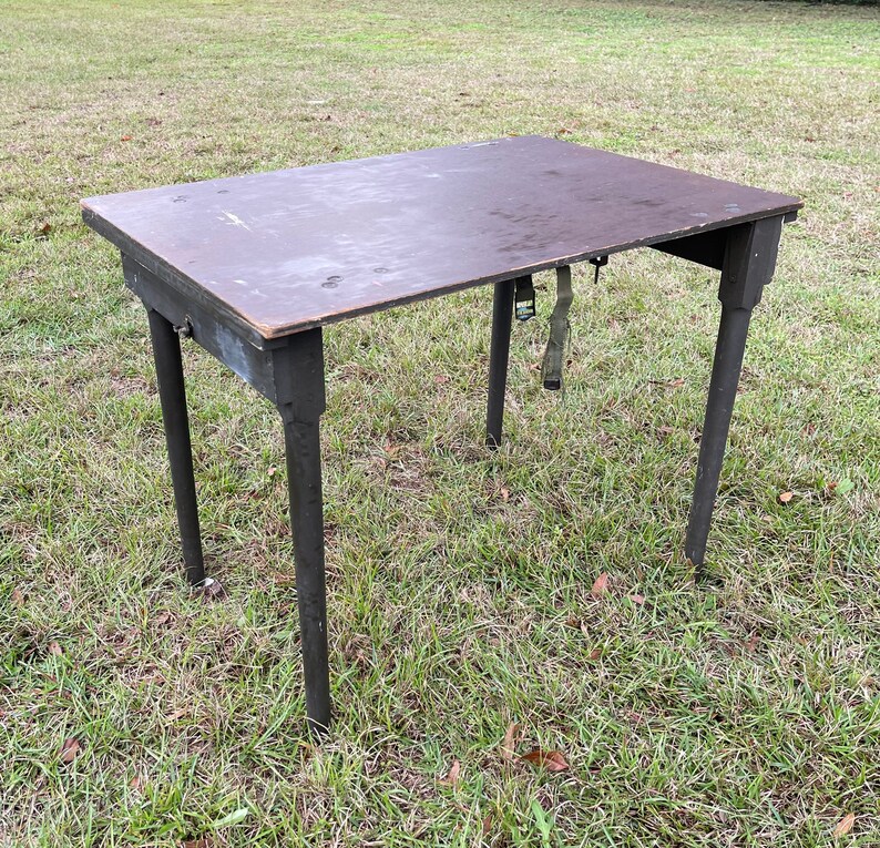 Military Table Folding Military Field Table USA Central Etsy