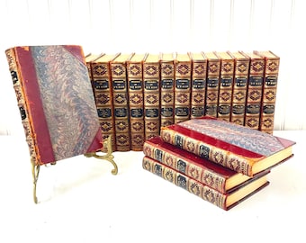 Works Of Lord Byron by Thomas Moore, signed antique book set, 17 volumes, 1832 antique books, ephemera, antique books