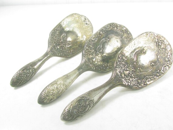 silver plate set for baby