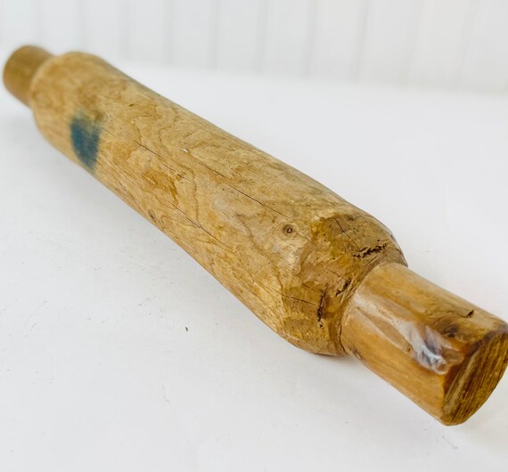 Antique Rolling Pin Primitive Rolling Pin Farmhouse Decor Etsy