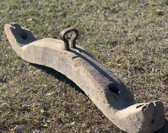 Antique Yoke, Farmhouse Decor, Rustic Decor, Farm Tool, Wall Hanging, Primitive Decor, Wood Yoke