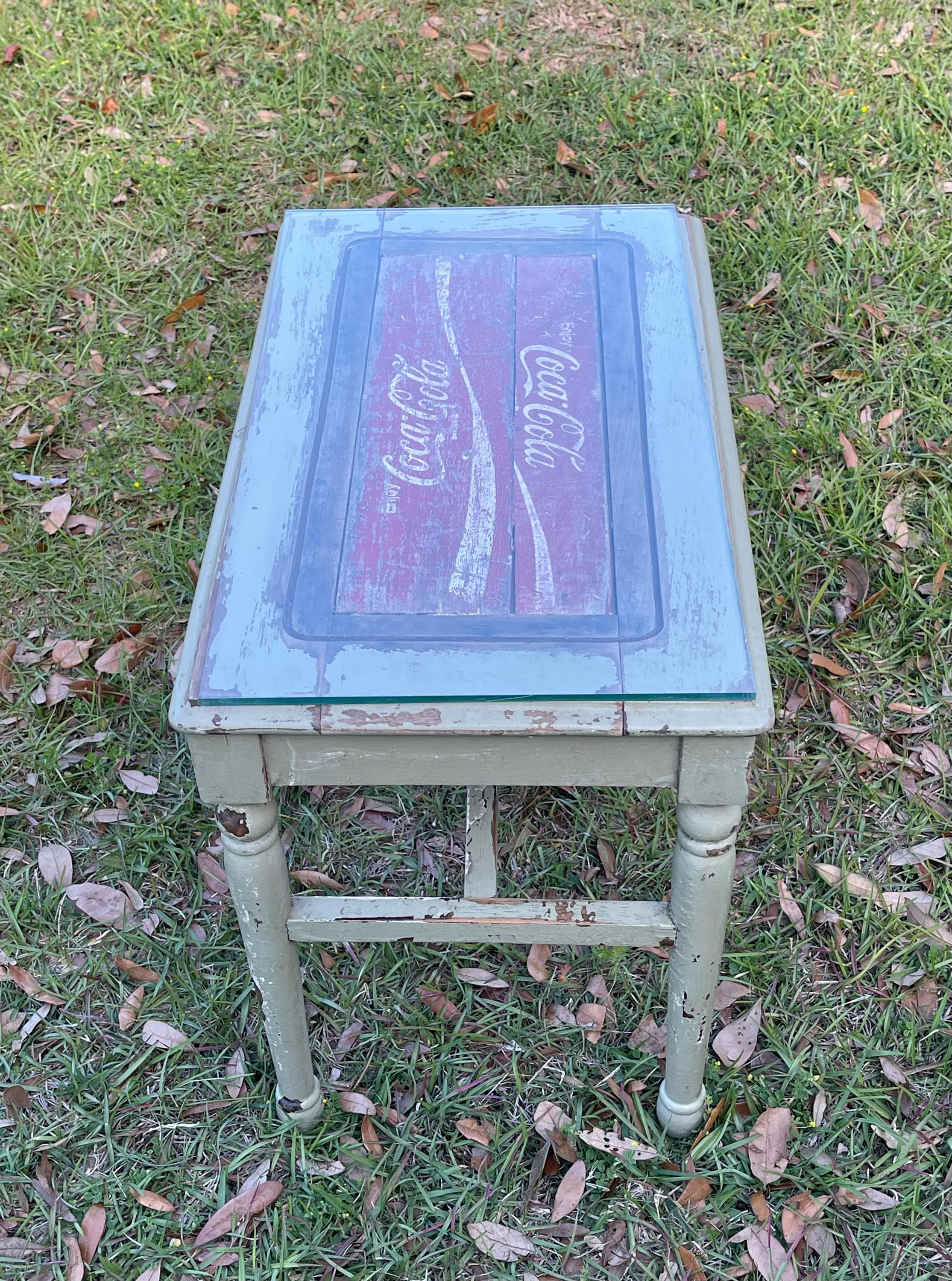 Coca Cola End Table - Etsy