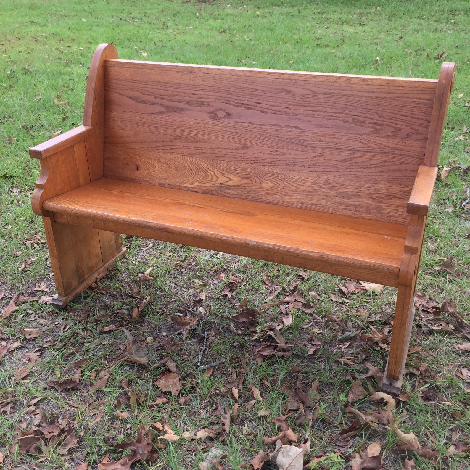 Vintage Wood Bench Entryway Furniture Porch Solid Wood Etsy