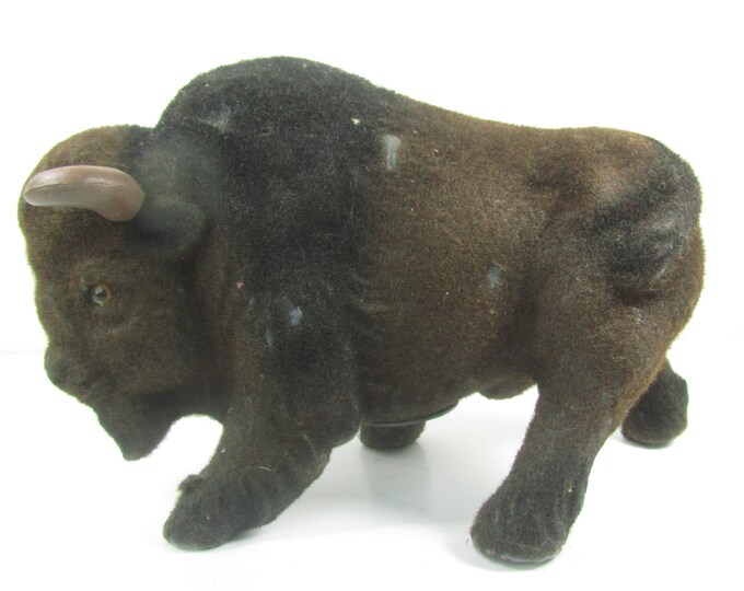Money Bankvintage Toy Buffalowildlife Western Buffalo Etsy