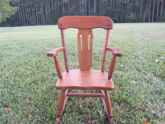 ramsdell child rocking chair