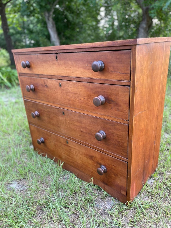 Antique pine chest discount