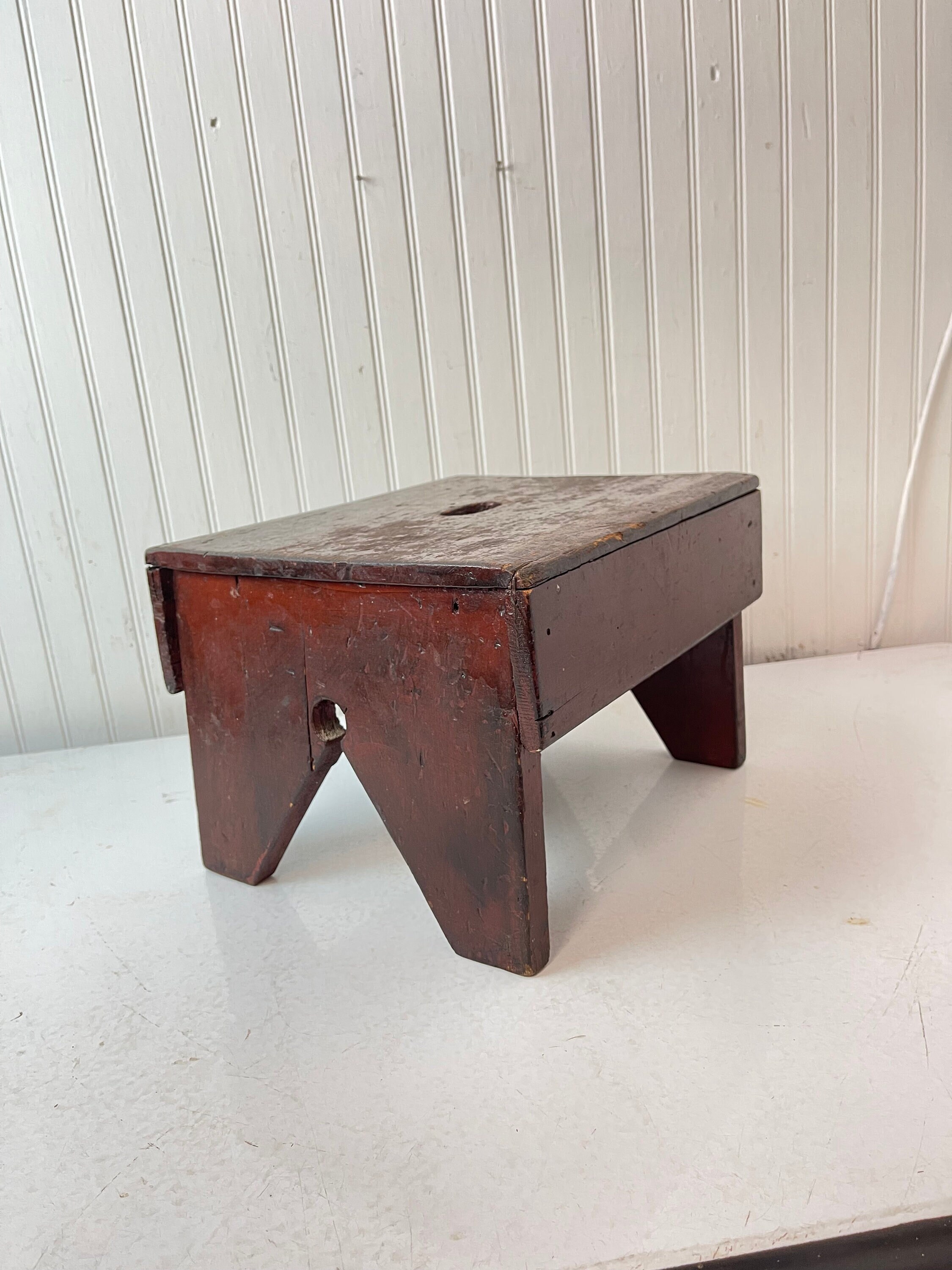 Vintage Wooden Step Stool