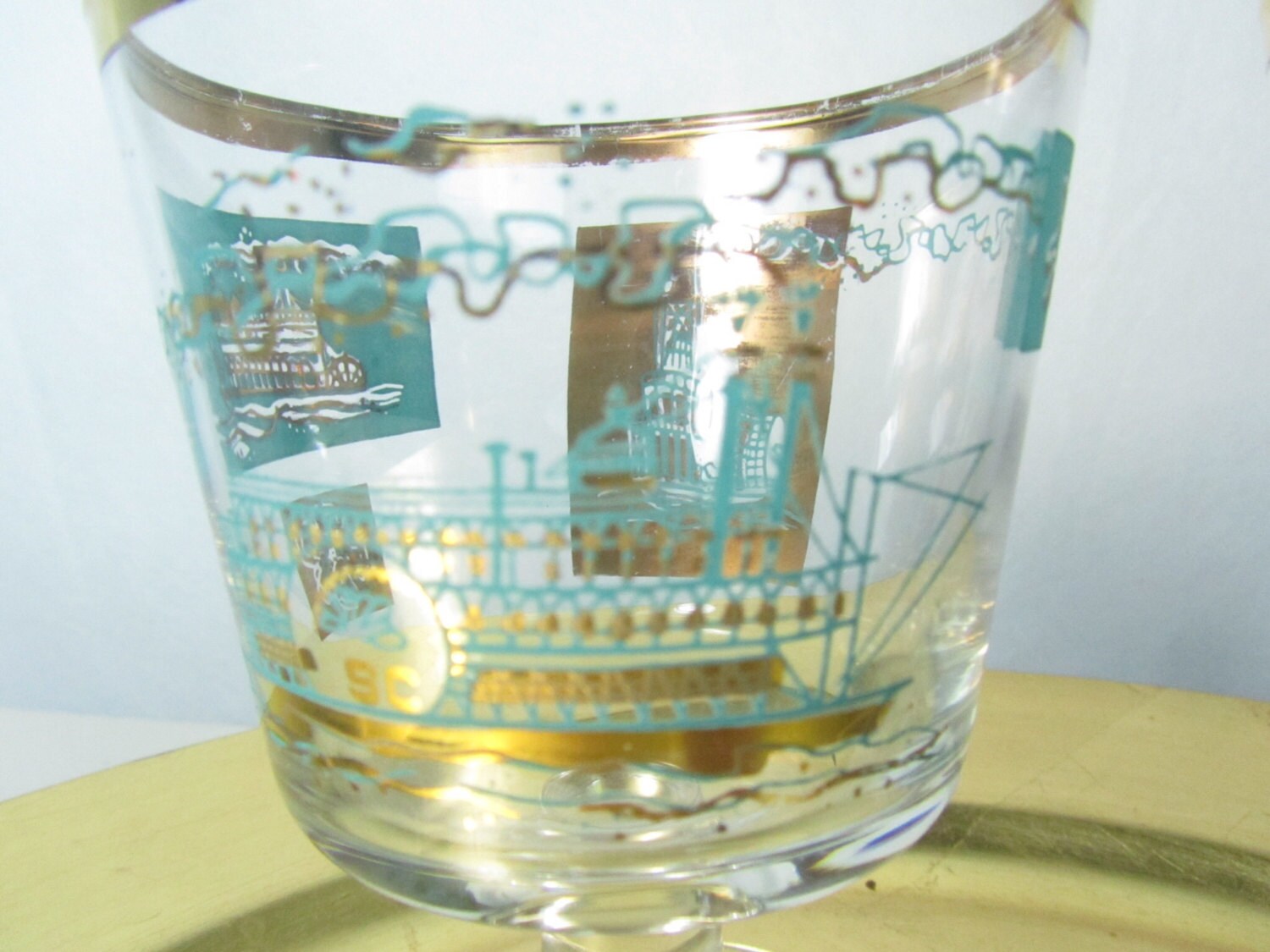 BARWARE, Mad Men, Mid Century Glasses, Highball Glass, Lowball  display picture 1