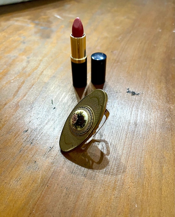 Vintage lipstick holder,Stratton  lipstick Compact