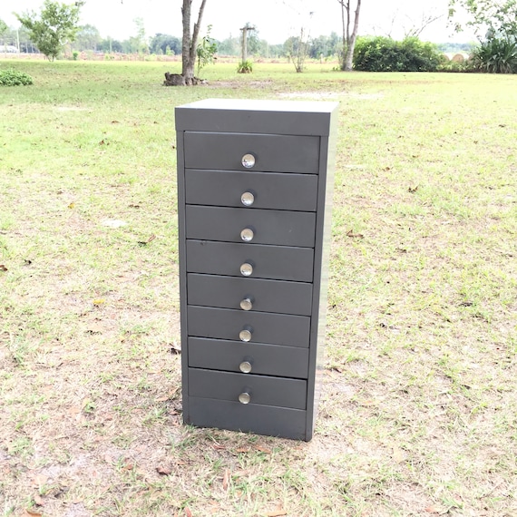 Metal Storage Drawer, Crafting Dresser, Storage Cabinet, File Box, Organizer,  Jewelry Chest, Coin Collectors Chest, Craft Storage, Organizer 