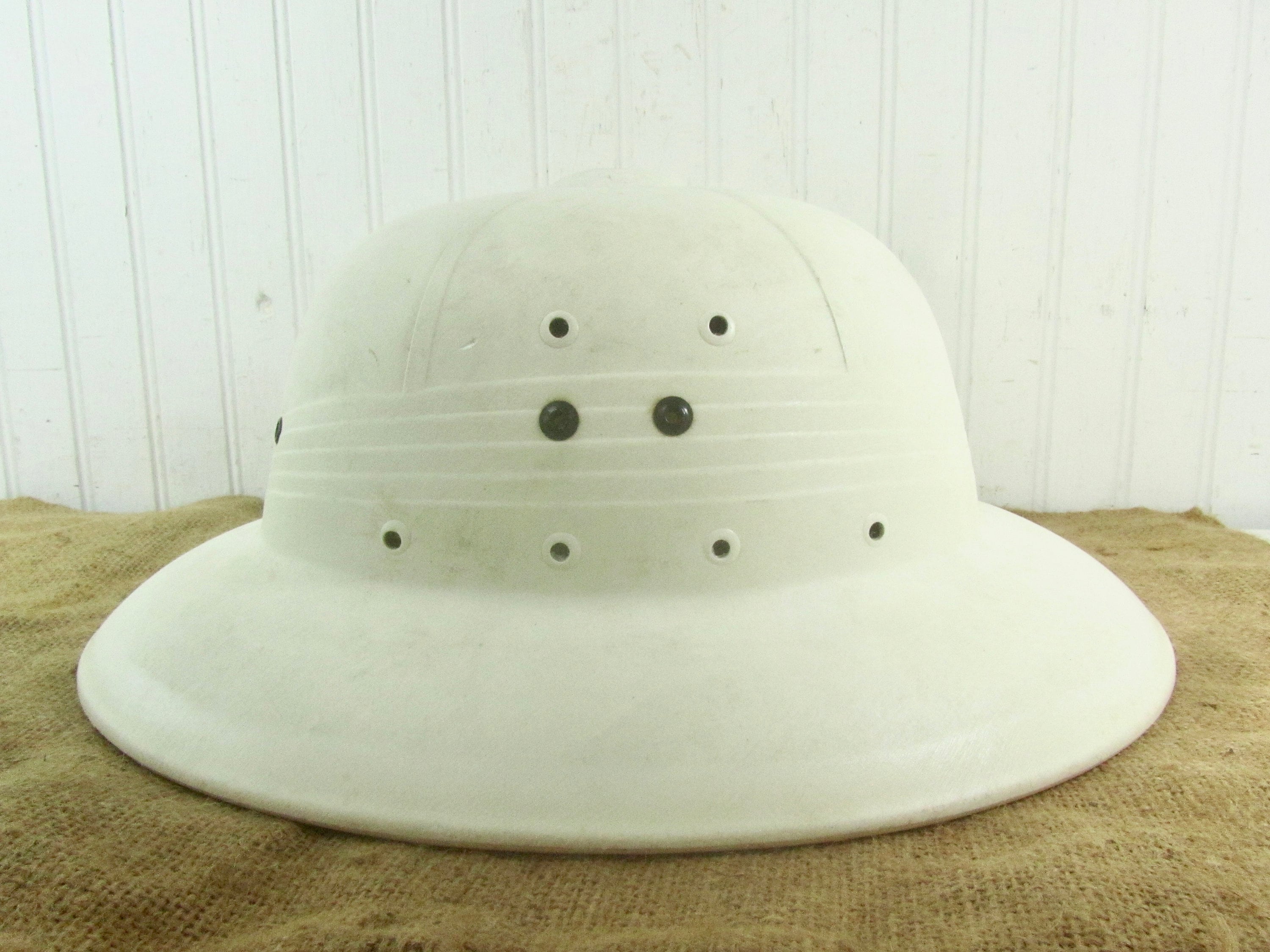 Vintage pith helmet safari Hat Mens Hat 