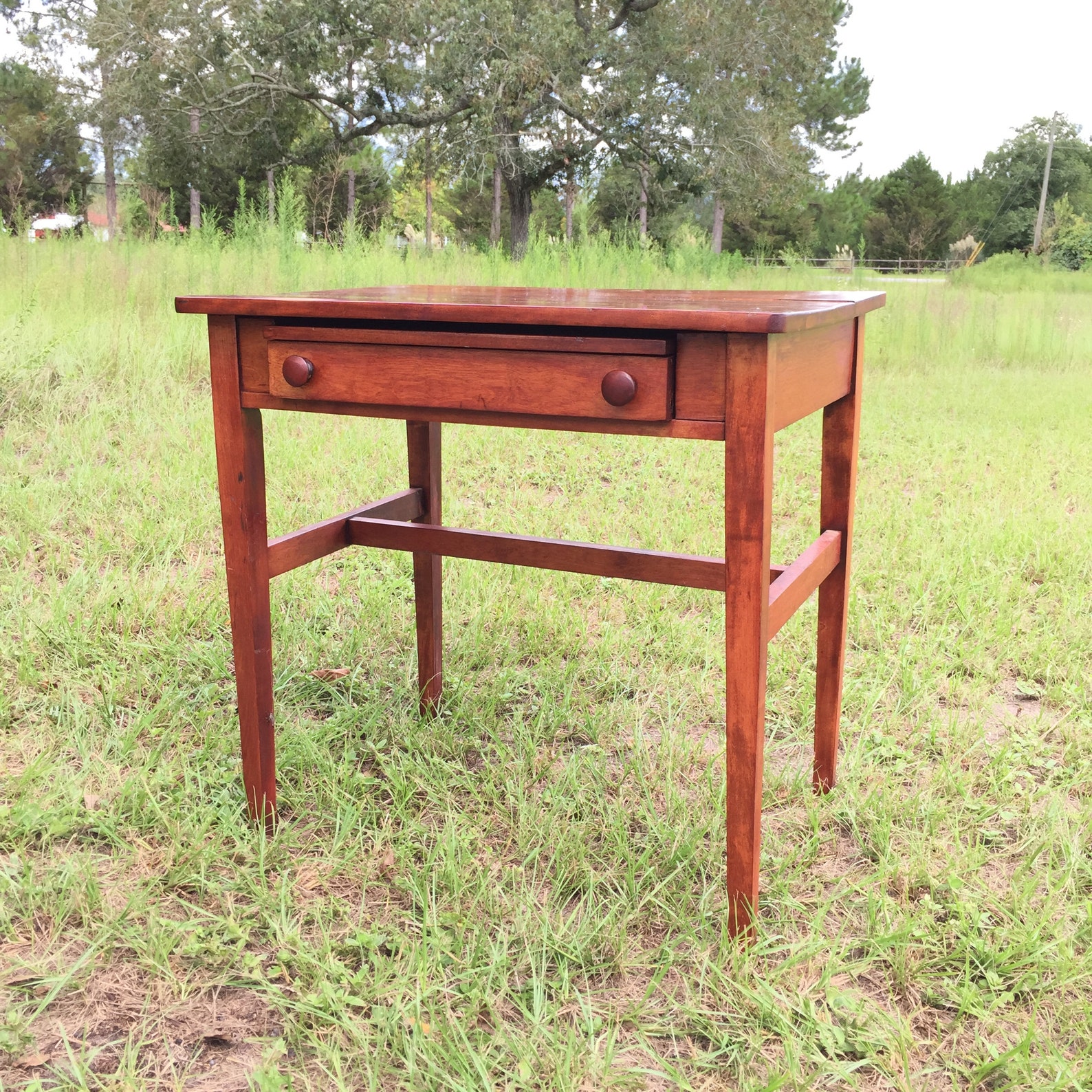 Antique Cadillac Desk Table Table Desk Cadillac Cabinet Co | Etsy