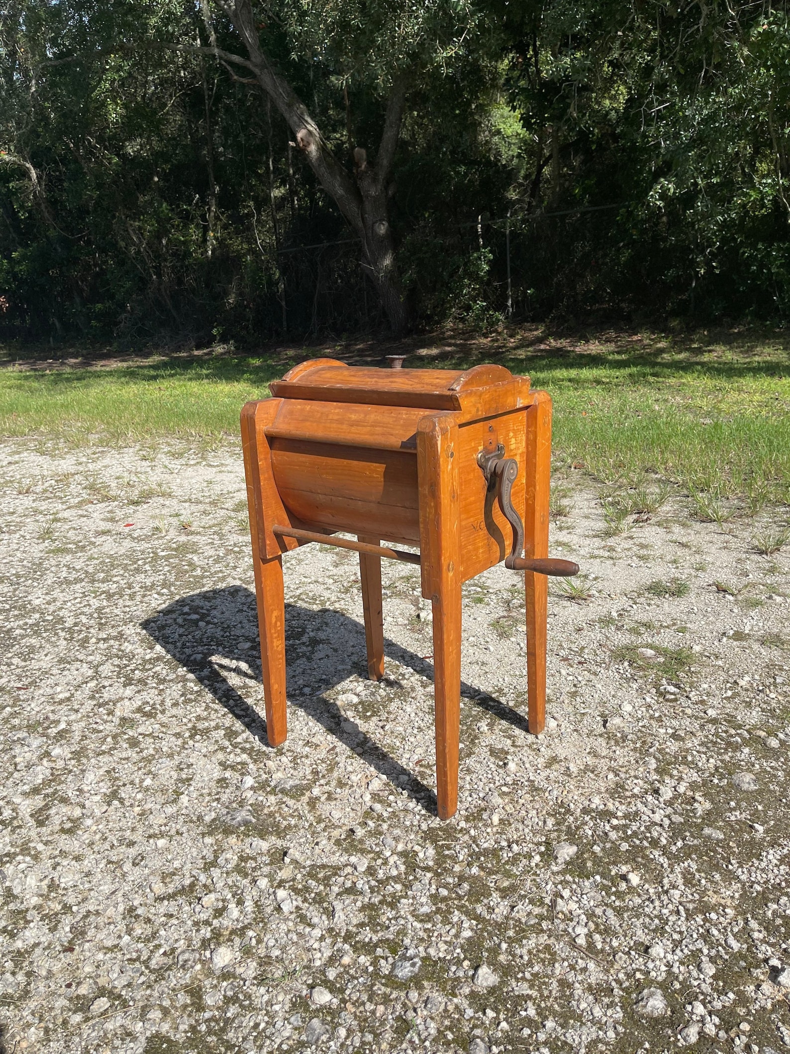 Antique Wood Butter Churn Blanchard Churn Farmhouse Decor Etsy