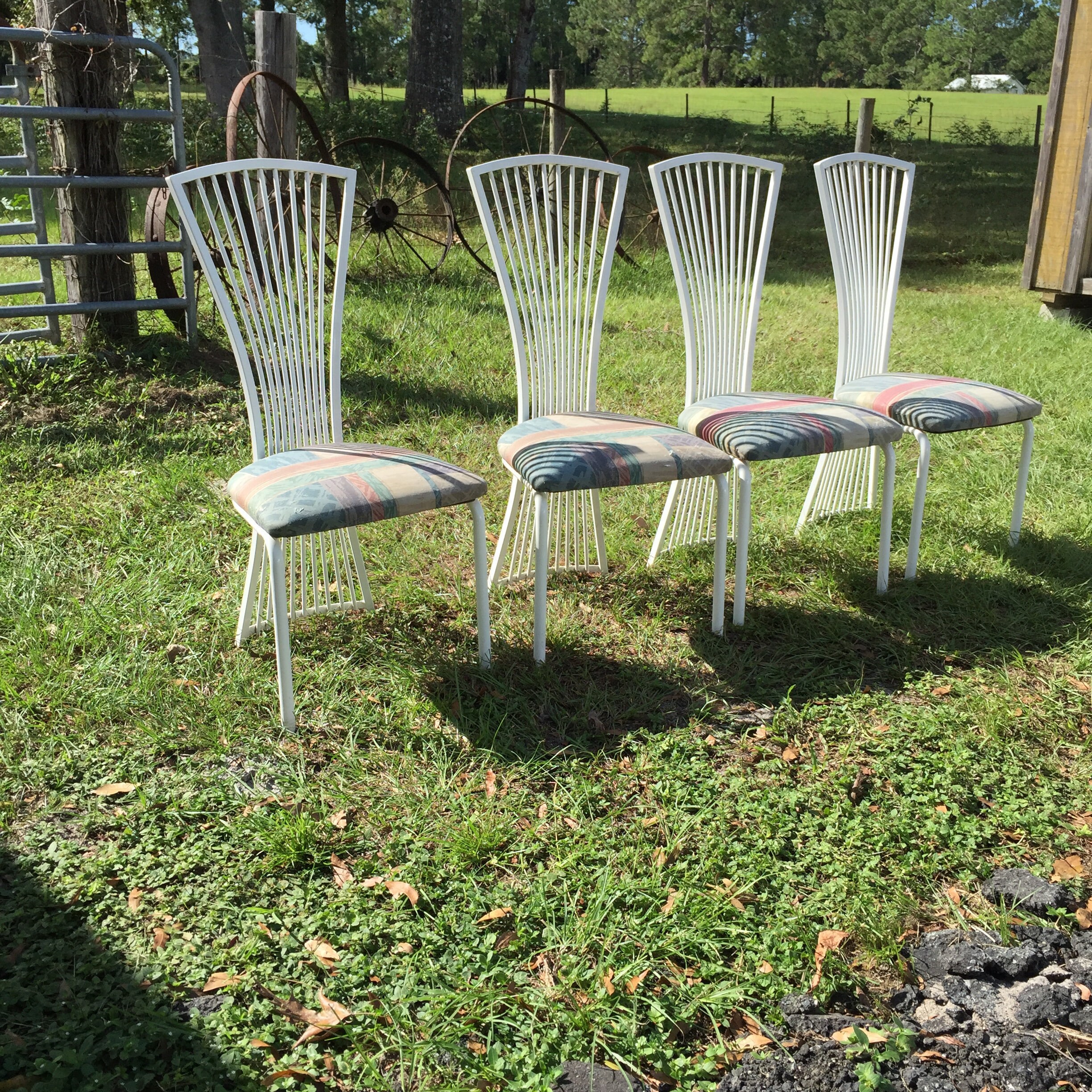 Fan chair garden hotsell