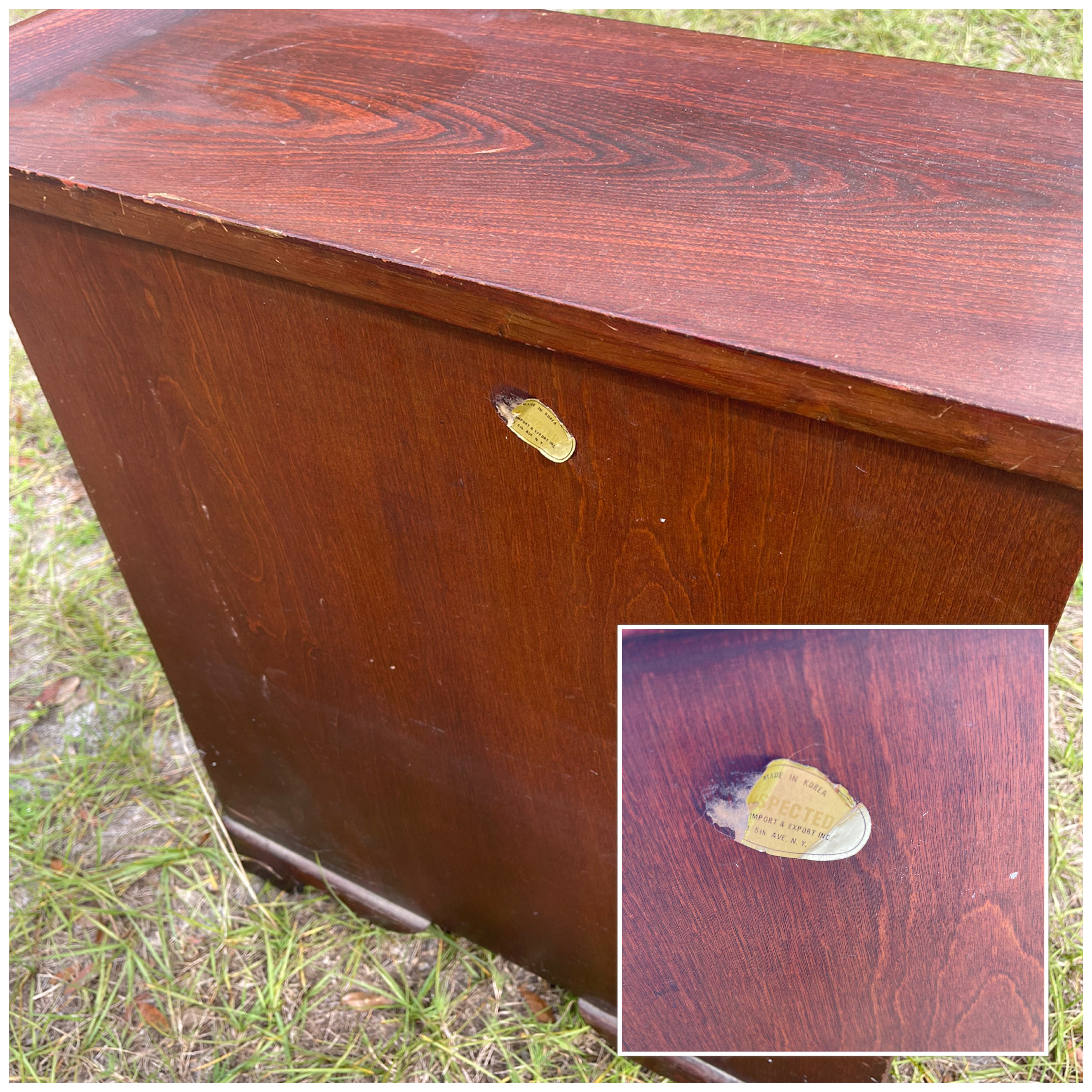 Antique Chinese Herbal Medicine Cabinet Apothecary Chest 36