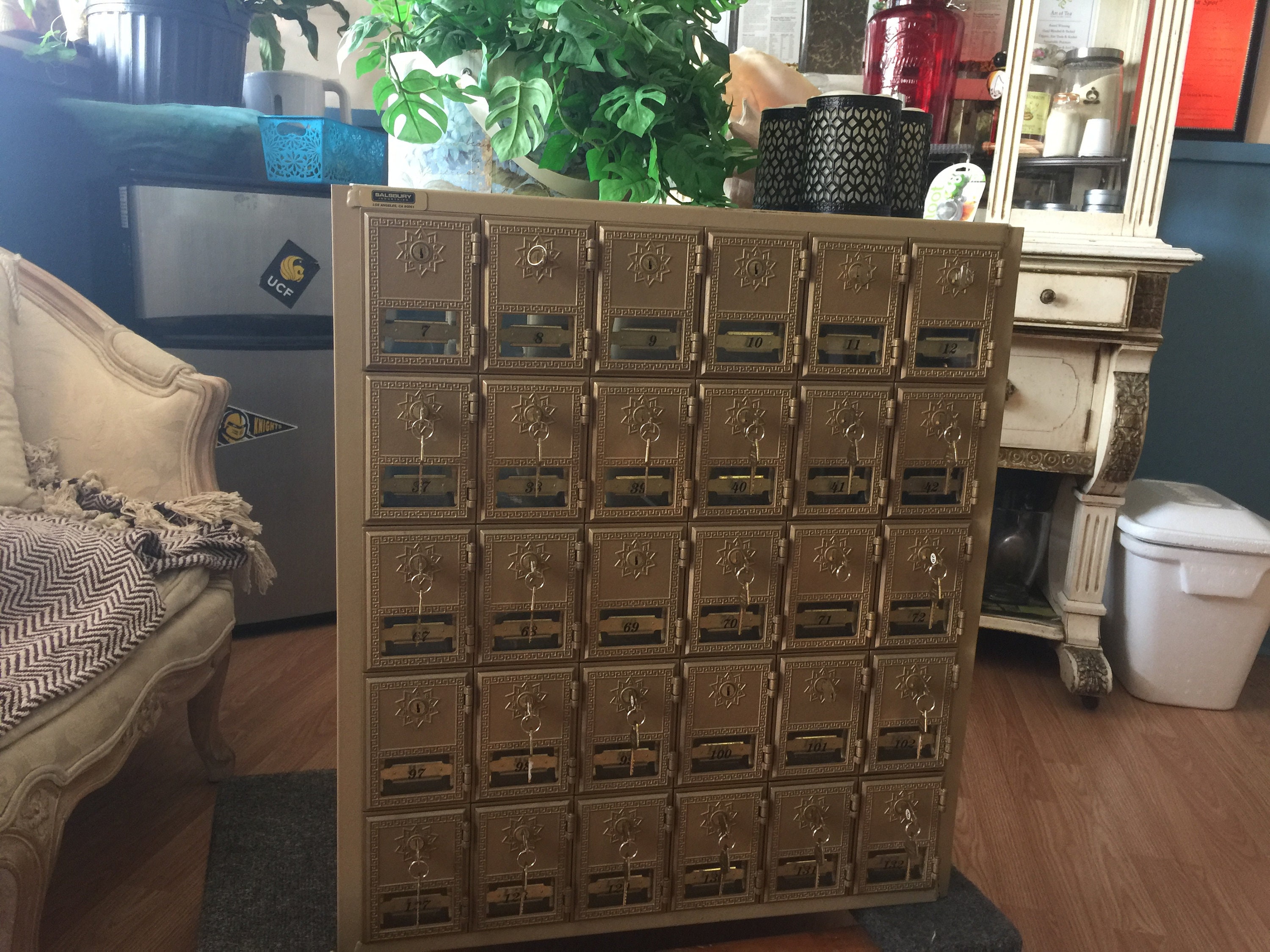 RESERVED. post office box mail brass mail box Etsy