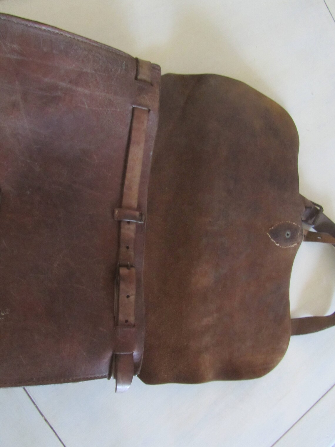 Vintage Leather Mail Bag Correos Spanish Mail Bag Leather - Etsy