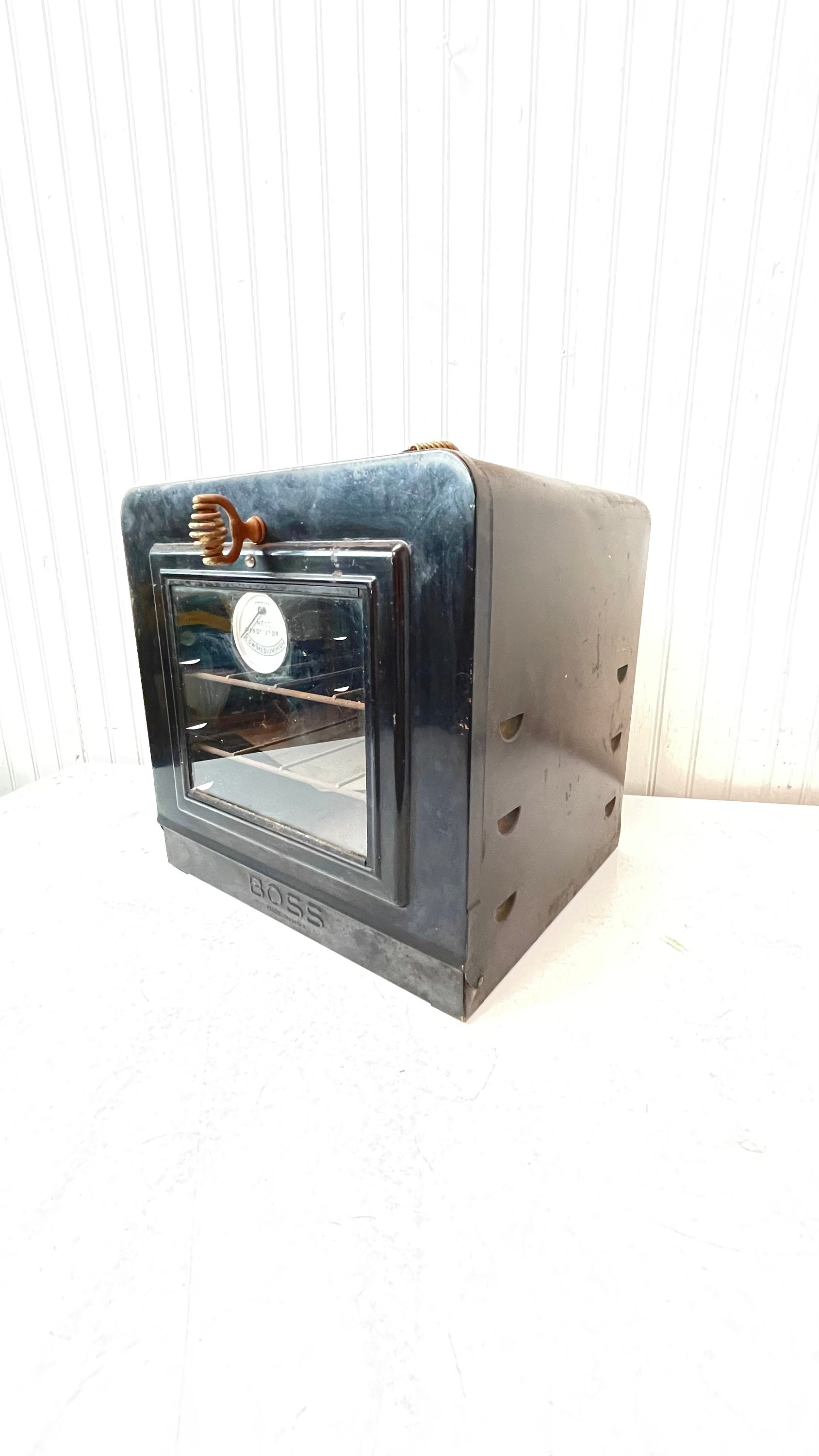 Vintage Camp Oven Boss Stove Top Warmer Bread Box Wood - Etsy Singapore