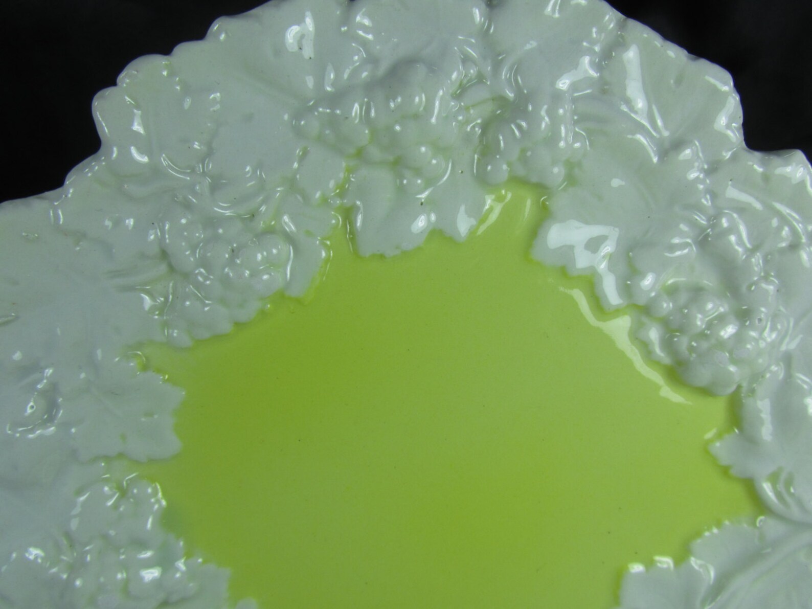 Vintage Plate Yellow Plate Ceramic Plate Decorative Plate Etsy