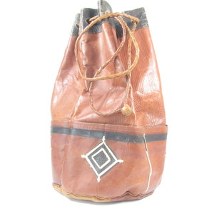 Leather bag, vintage purse, vintage fashion, boho purse, American Indian, hippie purse, saddle bag,