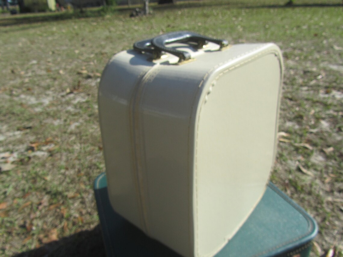 Hat Box Luggage Jet Away Wig Box Hat Box Retro Groovy Etsy