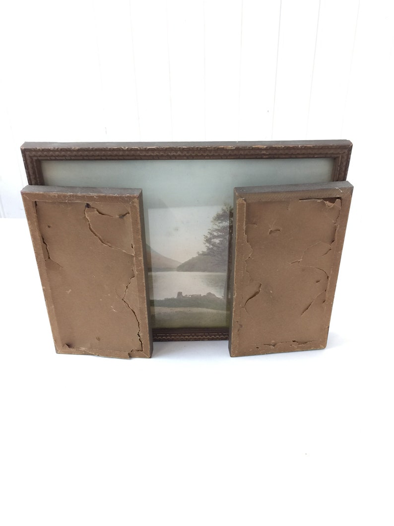 Antique framed art 1920s frame picture frame print under Etsy
