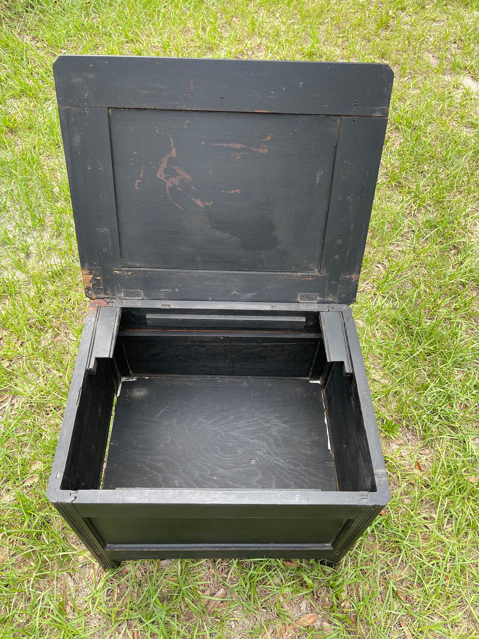 Vintage wood toy box storage box s entrywayhandmade box Etsy.de