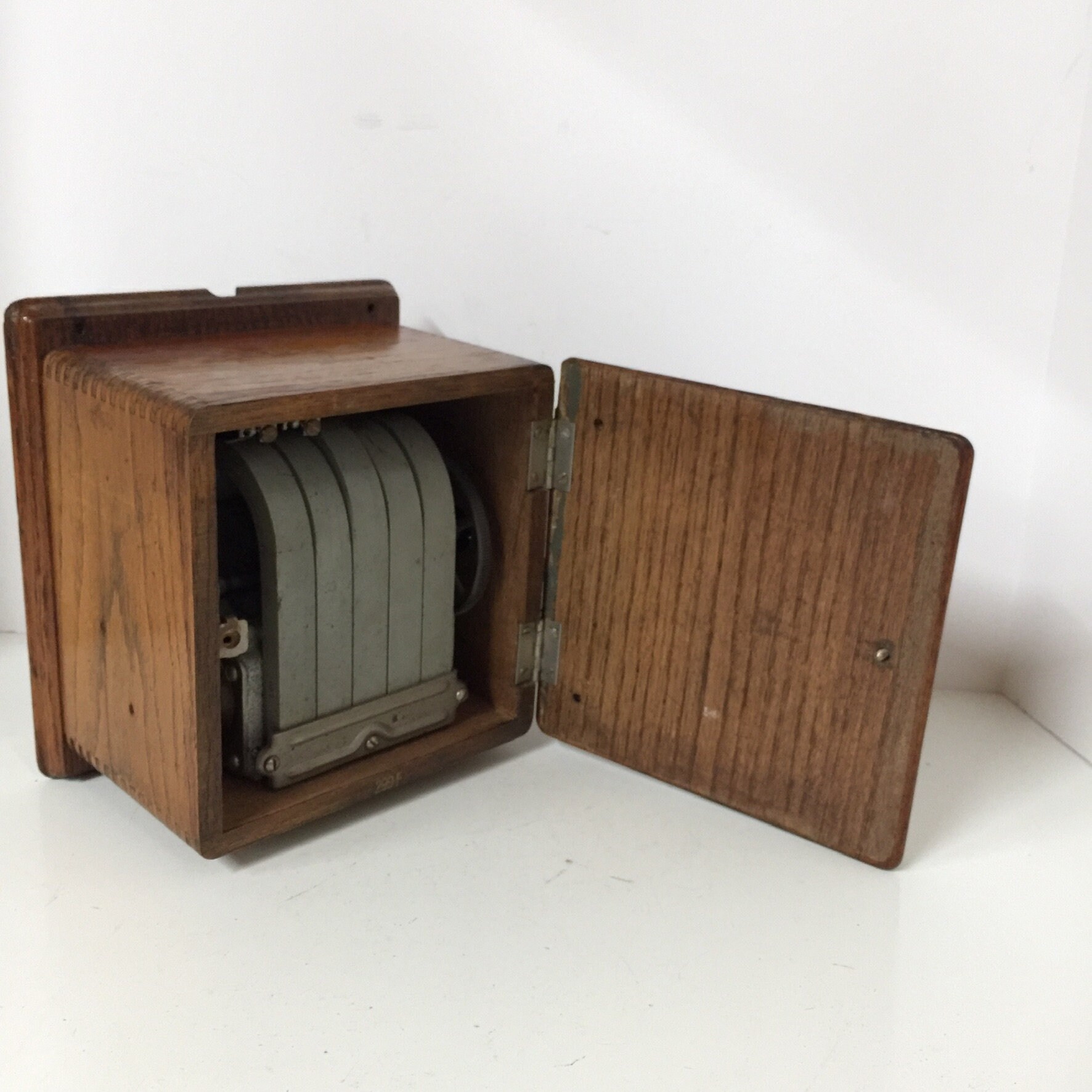 レア　廃盤品　TELEPHONE 　テレホンボックス　木製 d----07.jpg 電話台・ファックス台
