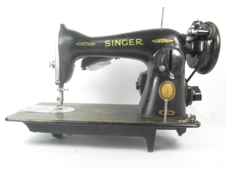 Vintage Singer Sewing Machine Black Victorian Antique Etsy