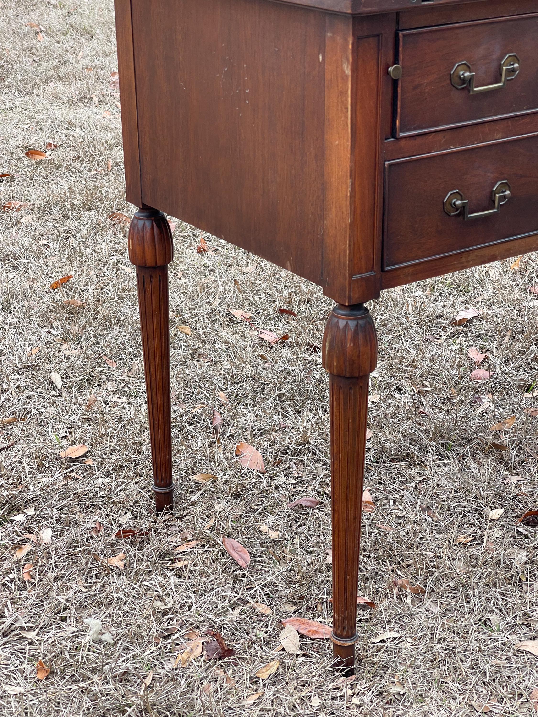 Vintage Maddox Colonial Writing Desk, Hutch Top Desk, Furniture
