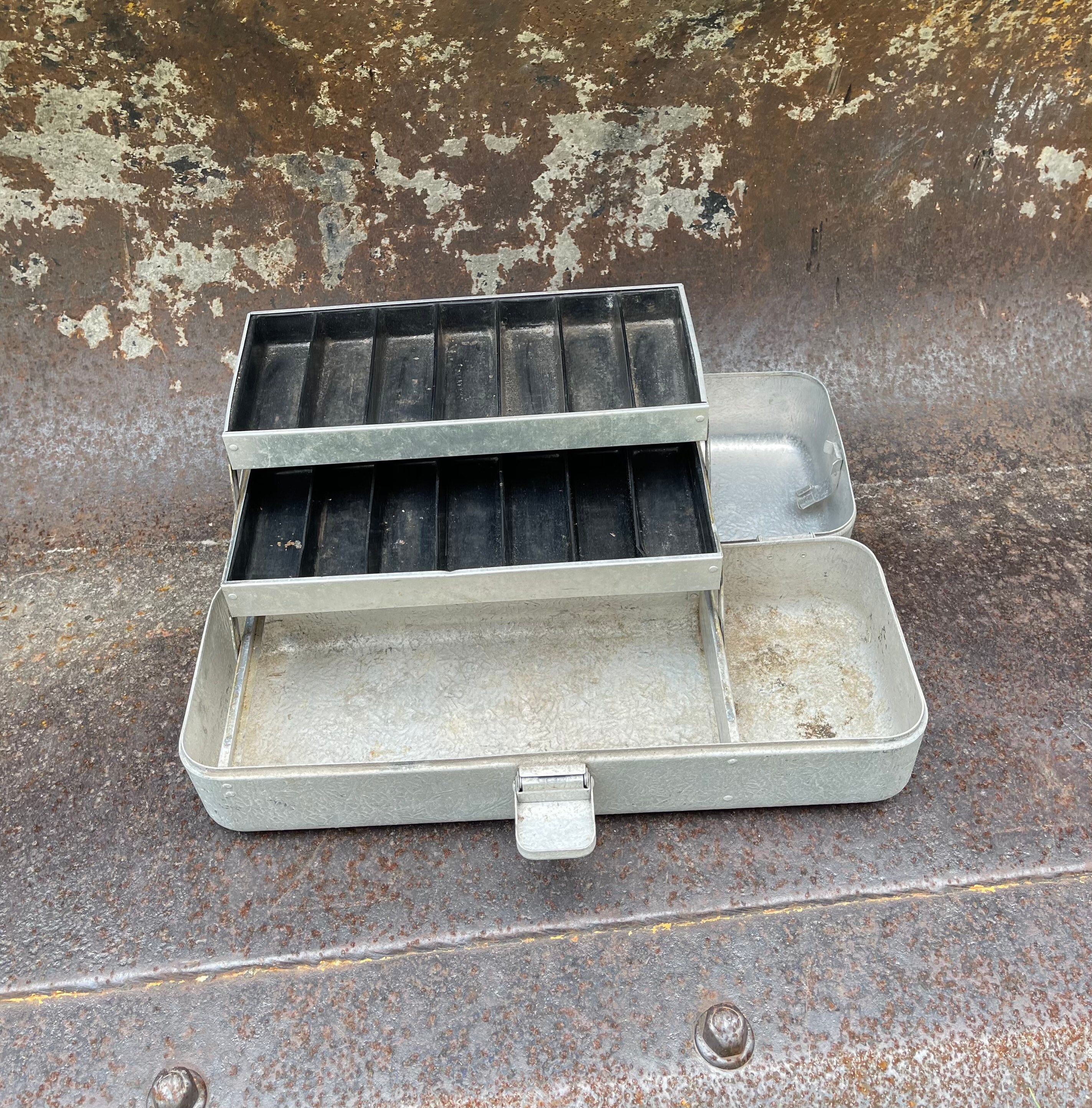 double sided waterproof tackle box Double Sided Fishing Tackle Box Lure Hook Storage Container Waterproof  Removable Dividers Storage Trays Fishing Accessories