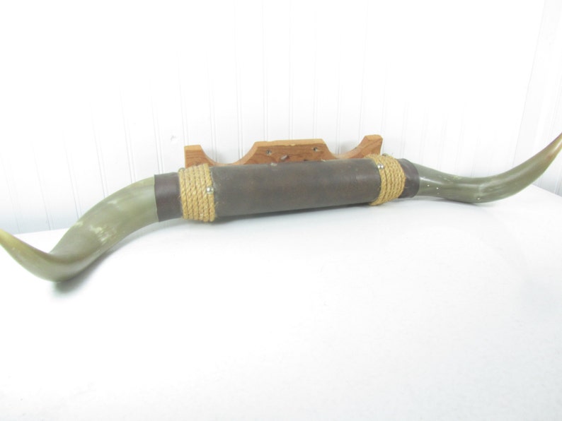 Bull Horns Steer Horn Mid Century Wall Decor Rustic Western