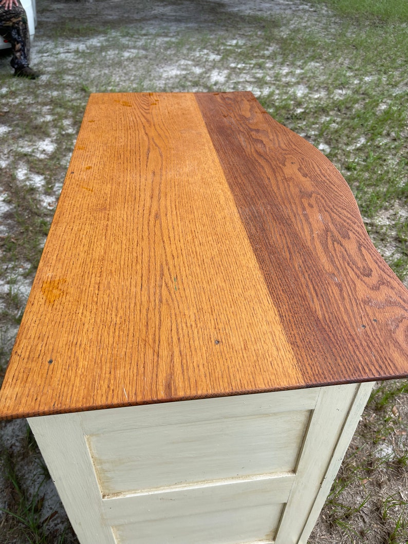 Antique Solid Wood Dresser Farmhouse Furniture Chest of Etsy