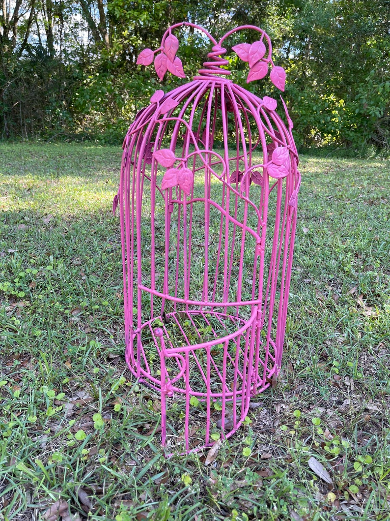 Vintage Birdcage , Metal Birdcage, Wedding Decor, Decorative Bird Cage ...