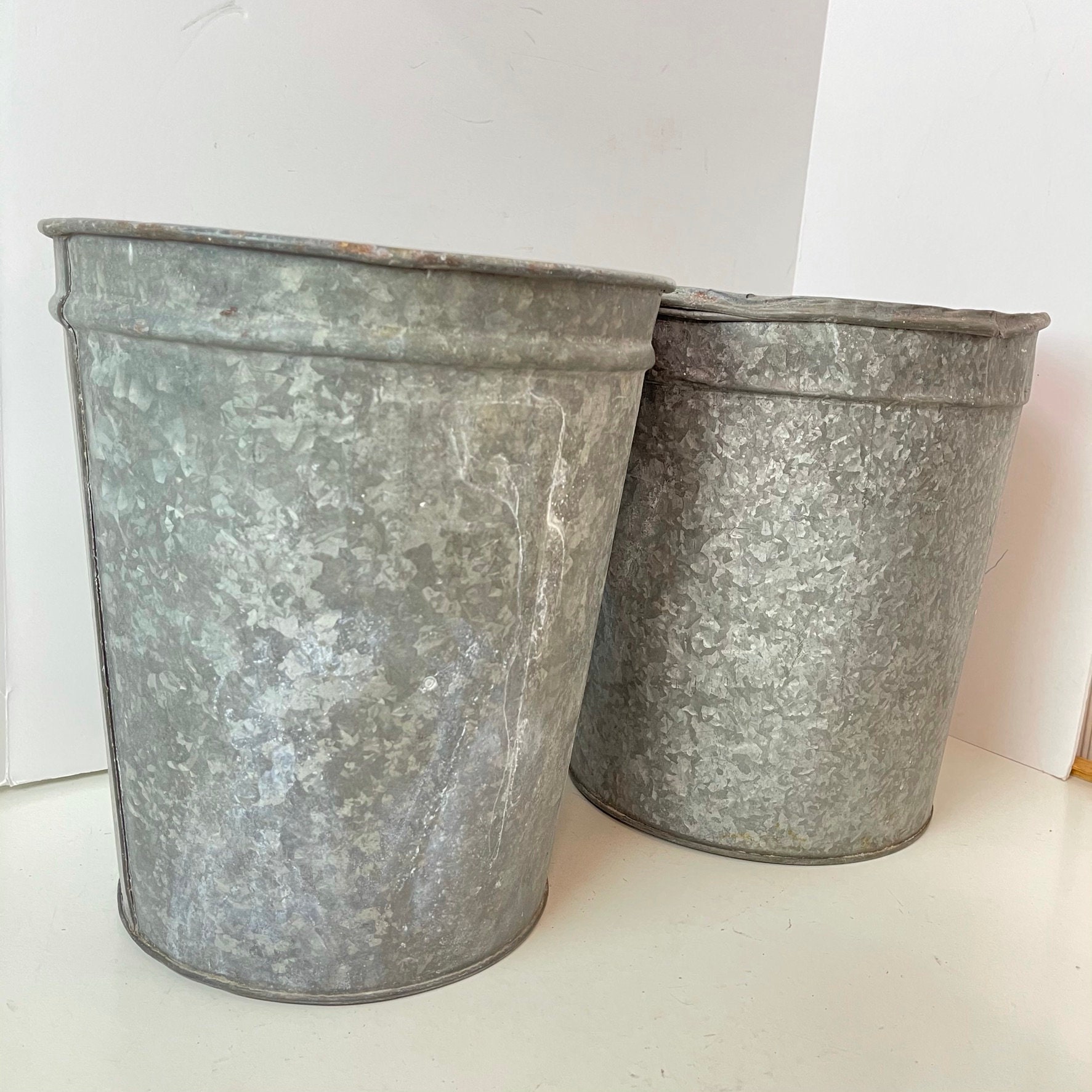 MAPLE SYRUP BUCKET Galvanized Bucket Rustic Bucket Pail Etsy