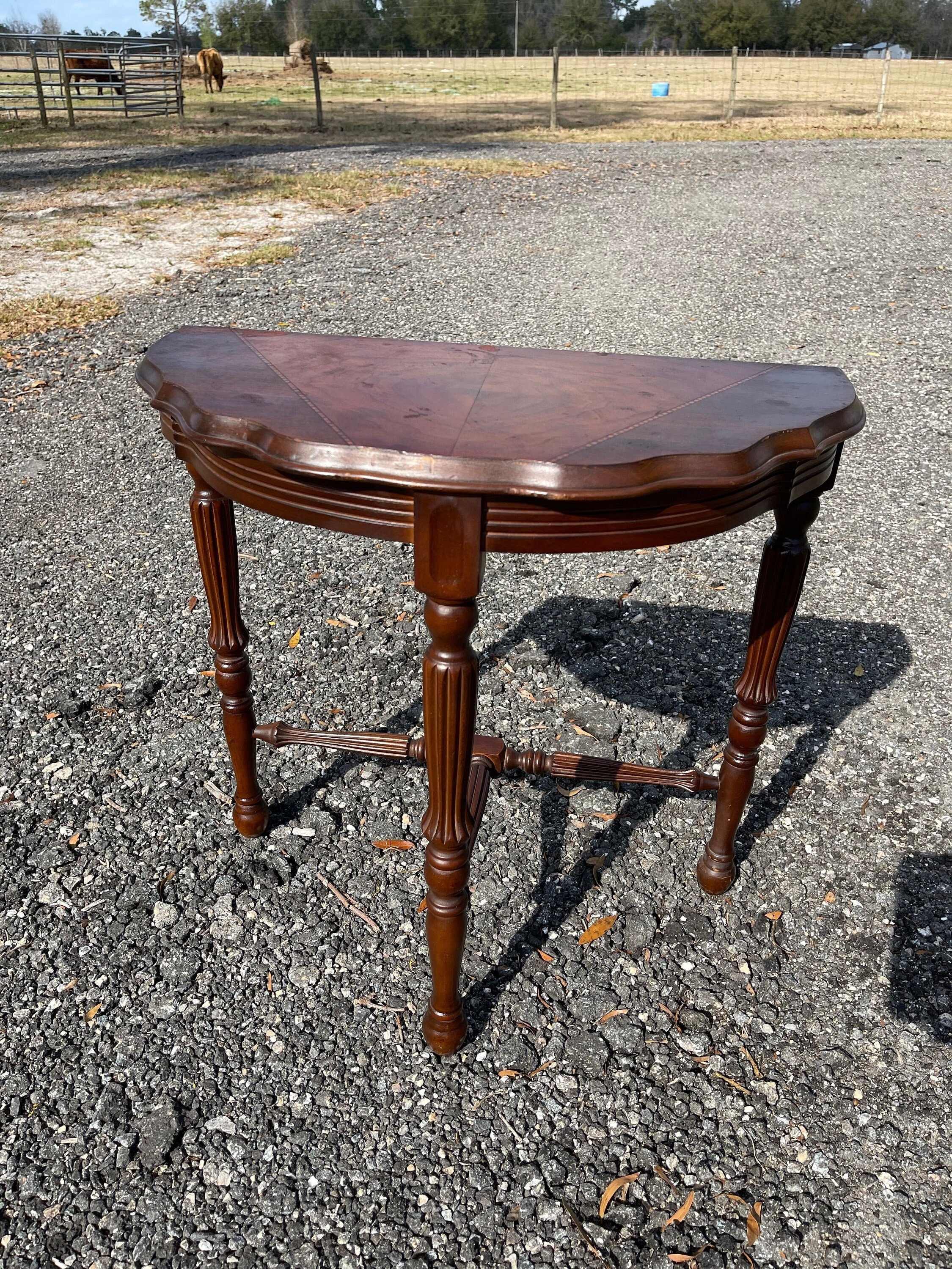 Antique Table, Sofa Table, Ornate Table, Antique Decor, Side