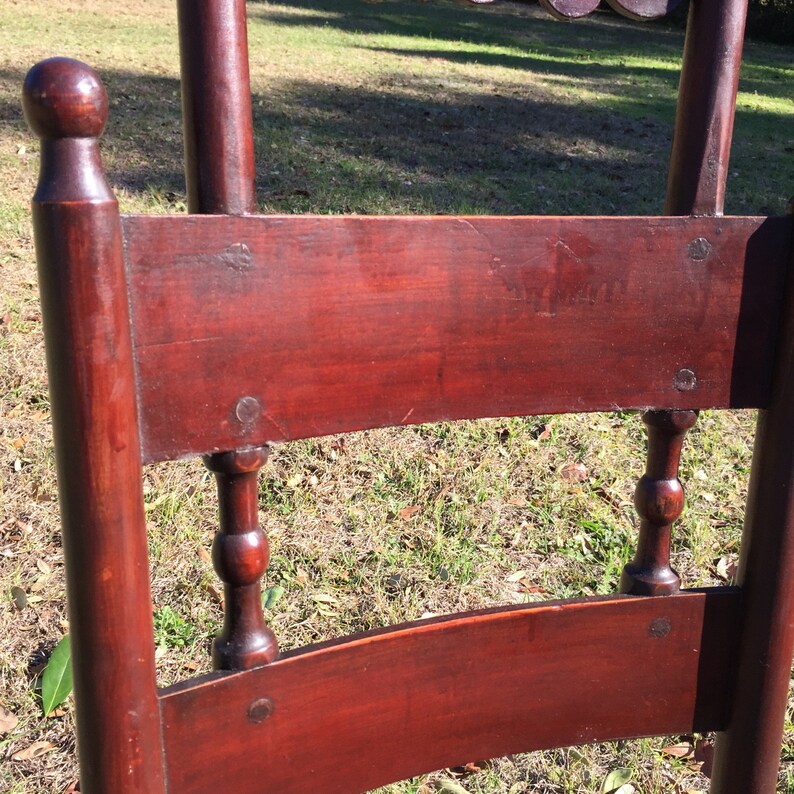 Antique Rocking Chair High Back Rocking Chair Antique Etsy