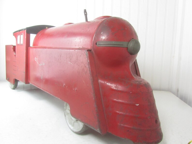 Vintage Marx Ride on Train Marx 3000 Pressed Steel Ride on Etsy